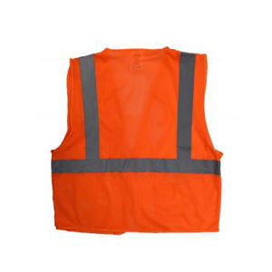 Chaleco de Seguridad Reflectante de Alta Visibilidad, Clase 1 ANSI, Impermeable, con LED Intermitente, de Poliéster Ligero, para Seguridad Vial - Product Image 2