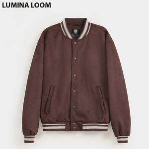 Chaquetas Varsity Personalizables de Invierno para Hombre, Estilo Universitario Vintage, con Cuello Alto, Chaquetas Cortas de Béisbol para Escuelas y Equipos Deportivos - Product Image 4