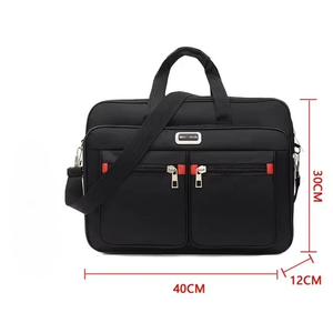 Professional Men's Business Briefcase with Adjustable Shoulder Strap Large Capacity Laptop Messenger <b>Bag</b> for Office <b>lunch</b> <b>bag</b> - Product Image 3