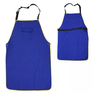 Best Performance Heavy-Duty Drilled Cotton Construction Workwear Durable Flame Retardant Welding Apron <b>Fire</b> Resistant JNM SAFETY - Product Image 4