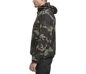 Chaqueta Cortavientos Impermeable Ligera de Verano para Hombre, Transpirable, con Cremallera, Talla Grande - Product Image 3