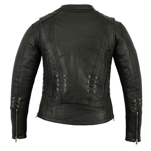 Chaqueta de Cuero Clásica para Hombre, Estilo Motero, Cuero Genuino Premium, Cómoda para Motociclismo, Prenda Exterior de Moda para Uso Diario - Product Image 6