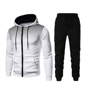 Survêtement d'entraînement personnalisé OEM 2025 pour homme, respirant, 100 % polyester, col montant, demi-fermeture éclair, manches longues - Product Image 6