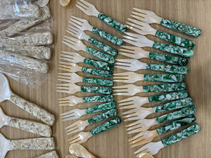 Produit phare 2026 : Cuillère en coquillage, fabriquée à partir de coquillages naturels sélectionnés, pour la présentation décorative et les acheteurs en gros internationaux - Product Image 5