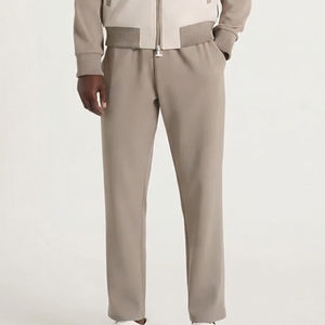 Ensemble de survêtement pour hommes, veste zippée intégrale, couleur unie, vêtements de sport décontractés, jogging, automne-hiver, matière respirante en polyester et coton - Product Image 6