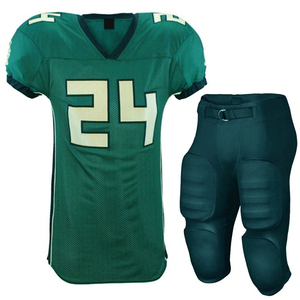 Maillot de football américain personnalisé imprimé blanc et noir, col en V, manches courtes, maille respirante, uniforme pour homme, taille adulte - Product Image 4