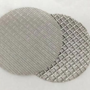 Filtro de Malla Fina para Filtración de Fibra Fundida, Disco de Filtro Spin Pack de Acero Inoxidable para Hilado de Poliéster, PET, PP y Nylon - Product Image 1