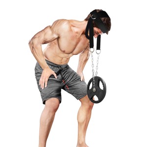 Harnais de tête unisexe en néoprène réglable et confortable pour haltérophilie, qualité supérieure, personnalisable, avec chaîne robuste – Meilleures ventes - Product Image 3