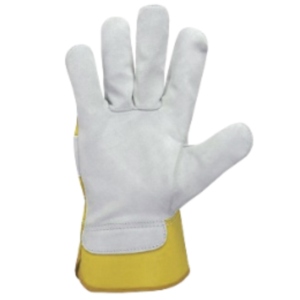 Gants de travail en cuir de vachette pleine fleur, nouvelle conception, résistants à la chaleur et aux étincelles, protection individuelle des mains, gants de sécurité - Product Image 3