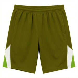 Shorts de sport pour hommes en denim imperméable, anti-plis, séchage rapide, légers, respirants, avec braguette boutonnée et taille élastique, pour la course à pied - Product Image 6