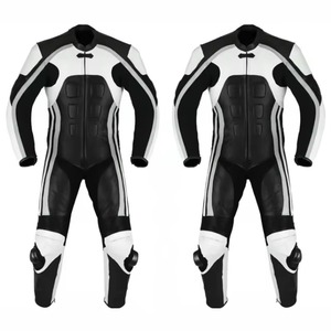 Combinaison de moto en cuir personnalisée OEM, coupe-vent, vêtements de sport, grande taille, design personnalisé, légère, vente en gros - Product Image 1