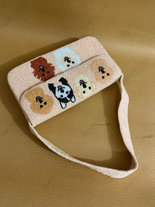 Sac à bandoulière perlé fait main pour femme, motif animal brodé de luxe, sac à main de mode, sac à main de créateur personnalisé OEM, vente en gros - Product Image 3
