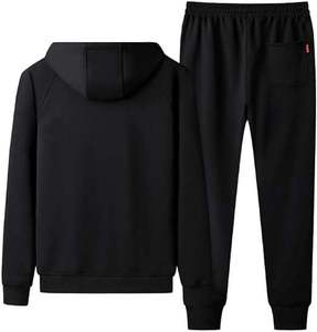 Conjunto Deportivo Personalizado de Alta Calidad para Hombre, Sudadera con Capucha y Pantalones Jogger de Algodón, Antiestático, para Otoño - Product Image 3