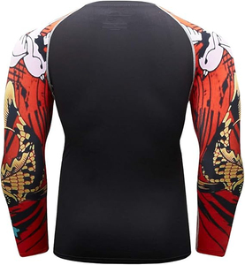T-shirt de compression léger à séchage rapide pour la gym, le jogging, le cyclisme, le fitness et les activités quotidiennes – Commandes en gros - Product Image 3