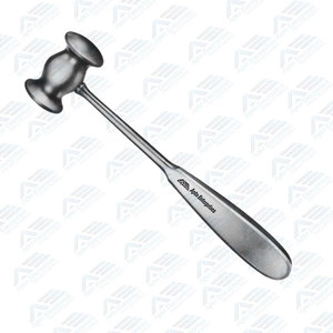 Stainless Steel Hammer Orthopedic Surgical Medic Instruments 30 Mm Stainless Steel Handle Collin Mallet 8 Inches Head - Product Image 3
