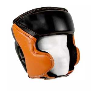 Lawd Sports Boxing & Kickboxing <b>Head</b> Guards-Full Face Protection MMA Headgear (Leather & PU) - Product Image 5