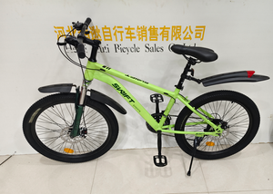 Vélo de montagne personnalisé en usine, 24 <span class=keywords><strong>pouces</strong></span>, 21 vitesses, freins à disque doubles, vélo tout-terrain pour hommes et femmes, cadre en acier - Product Image 4