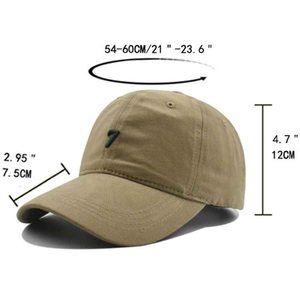 Gorra Unisex de 6 Paneles de Lona de Algodón con Cierre a Presión, Color Sólido, Ajustable, Informal, para Adultos, para Primavera y Verano - Product Image 3