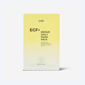 แผ่นมาส์กหน้า Prreti EGF+ Repair Daily Mask Pack สูตรบำรุงผิวจากเกาหลี ช่วยเพิ่มความชุ่มชื้น ขายส่ง สำหรับการดูแลผิวหน้า - Product Image 2