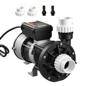 Bomba para SPA de 1.5 HP, Bomba para Bañera de Hidromasaje, 115 V, Caudal de 119 GPM, Puerto de 1.5 Pulgadas, Interfaz Giratoria de 90 Grados, Elevación Máxima de 54 Pies - Product Image 1