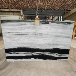 Mármol Blanco Panda Natural, Resistente y Duradero, Pulido, Moderno, para Pisos de Interiores, Villas y Apartamentos - Product Image 2