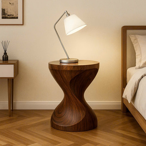 Mesitas de Noche de Madera Maciza Hechas a Mano con Diseño Único para Sala de Estar, Dormitorio u Hotel/Apartamento, Hechas en Vietnam - Product Image 5