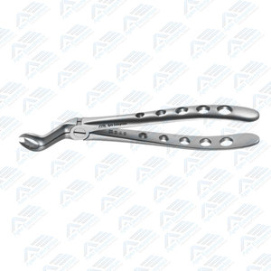 Equipos dentales modificados de 3 puntas, instrumentos quirúrgicos manuales, fórceps de extracción atraumática de tercer molar superior derecho CE - Product Image 4