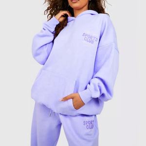 Survêtement d'hiver unisexe court en molleton chenille brodé, léger, en coton, pour jogging, avec logo personnalisé imprimé - Product Image 5