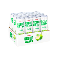 Eau de Coco Purée Aromatisée 320ml, 100% Rafraîchissante, Filtrée du Vietnam, Échantillon Gratuit – OEM/ODM de Boissons de Qualité Supérieure