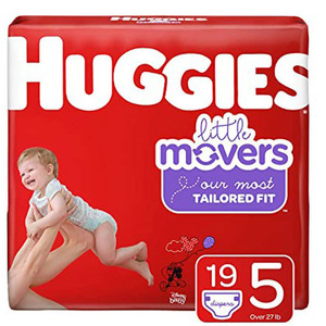 Couches Huggies protection nuit, couches premium pour bébés et tout-petits, lot en gros - Product Image 1