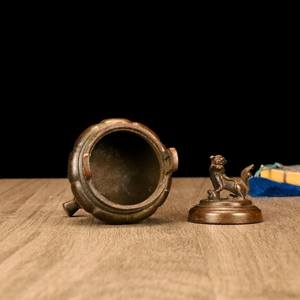 Elegant Religious Home Decor Bakhoor Incense <b>Burner</b> for <b>Oud</b> Eco-friendly Metal with 100% Natural Raw Material - Product Image 5