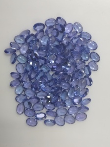 Natural Blue Tanzanite 7x5MM Oval Cut Best Quality Loose Gemstone for Jewelry Making - Product Image 2