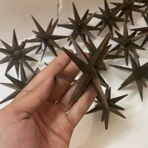 Étoile de Merkaba à 12 branches en grenat fait main, style Feng Shui, technique de pierre précieuse, décoration de la maison, méditation, produits spirituels - Product Image 1