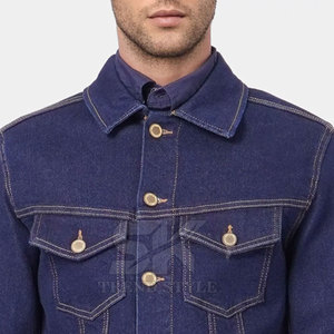Ropa de Invierno para Hombre, Chaqueta de Mezclilla de Primera Calidad, Chaqueta de Invierno Ligera de Tela de Alta Calidad, la Más Vendida - Product Image 5