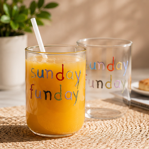 Verres à whisky colorés en borosilicate faits à la main de 450 ml, sans plomb, pour eau et jus, vente en gros - Product Image 6