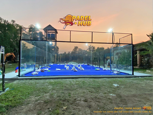 สนามแพเดิล - ขายดีที่สุด ราคาดีที่สุด สนามเทนนิสแพเดิล สนามแพเดิลแบบพาโนรามา เป็นผู้นำในเวียดนาม - Product Image 5