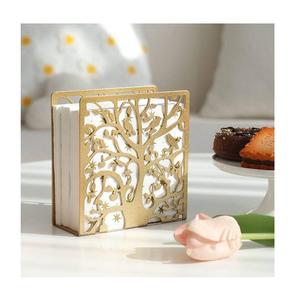 Porte-mouchoirs et porte-serviettes en métal au design moderne et épuré pour café, hôtel, restaurant, table de maison - Product Image 4