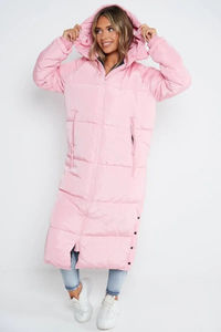 Chaqueta de Plumón Ultraligera Personalizada al por Mayor para Mujer, Chaqueta de Plumón Azul con Capucha para Hombre - Product Image 4