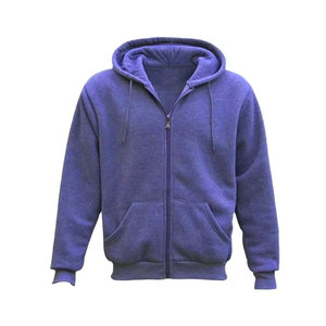 2026 Top Trending High Quality 100% Cotton Autumn Casual Zipper-Up Knitted Hoodie Embroidered Customizable Color Logo Designs - Product Image 2