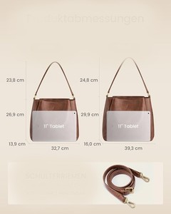 High Quality Classic PU Leather Tote Bag Women Casual Two Handles Zip Closure Durable Daily Use <b>Adjustable</b> <b>Strap</b> Metal Feet - Product Image 2