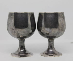 Copa de Vino de Metal de Excelente Calidad para Bar, Cócteles, Fiestas, Decoración de Mesa, Bodas, Hecha en India - Product Image 2