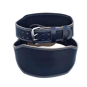Hot <b>Sale</b> Professional Protection Unisex Quick Buckle <b>Weight</b> Lifting Belt Cowhide Leather Back Support Customized Sized Wholesale - Product Image 4