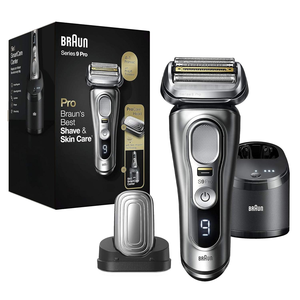 Rasoir électrique Braun Series 9 Pro 9487cc pour hommes, utilisation humide et sèche, rechargeable, rasoir électrique avec station de nettoyage et de charge - Product Image 2