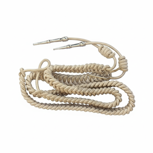 Cordon d'aiglette en coton de haute qualité 2026, accessoire d'uniforme de cérémonie, cordons d'épaule tressés personnalisés - Product Image 5
