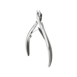 Pince à cuticules professionnelle à lame de 3 mm avec double ressort en acier inoxydable pour manucure et pédicure, éliminateur de peaux mortes - Product Image 1