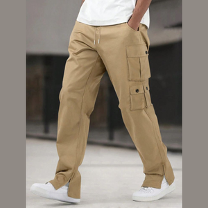 Pantalon de travail décontracté et respirant en polyester/coton mi-lourd pour homme, idéal pour le fitness et le jogging – Vente en gros Elite - Product Image 5