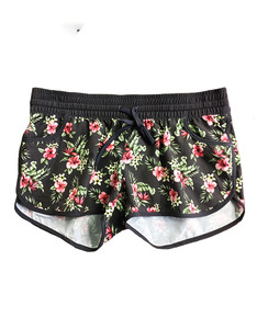 Womens Floral Print Beach Shorts Quick Dry Summer Running Shorts Lightweight Swim Shorts Casual Fitness <b>Athletic</b> Shorts - Product Image 3