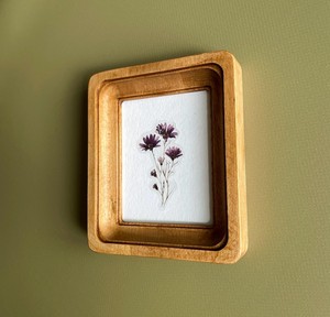 Cadre photo artisanal de luxe en bois de manguier massif, style rustique moderne, pour table, haut de gamme - Product Image 2