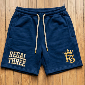Conjunto de pantalones cortos y camisetas de verano para hombre, cuello redondo, pantalones cortos con cordón, sudaderas de manga larga con cuello redondo - Product Image 3