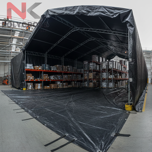 Bâche en PE pour entrepôt, couverture plastique robuste et imperméable pour grandes surfaces de stockage et applications de protection industrielle - Product Image 1